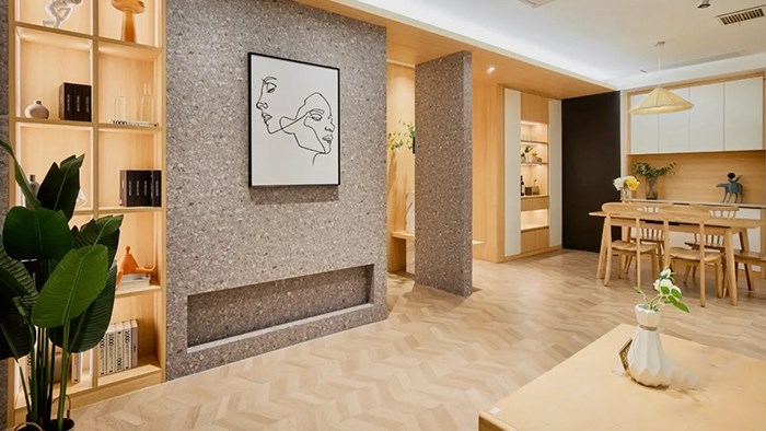 長(zhǎng)沙裝修I原木風(fēng)格實(shí)景展廳案例分享·極刻美家全屋整裝
